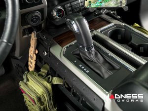 Ford F-Series Center Console Organizer - Molle Panels & Device Mount Ford F-Series Center Console Organizer - Molle Panels & Device Mount